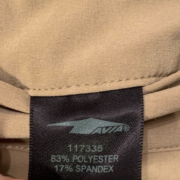 Avia Khaki Skort Skirt Shorts L Sports Golf Casual Pocket Tennis - Picture 7 of 16